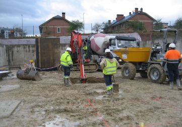 Excavacion zapatas aisladas