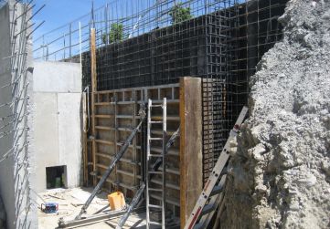 Ejecucion muros zona de cuarto de RRSU