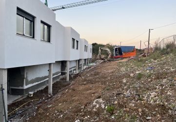 Fachada en SATE planta primera