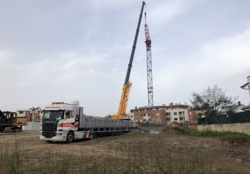 Montaje grua torre